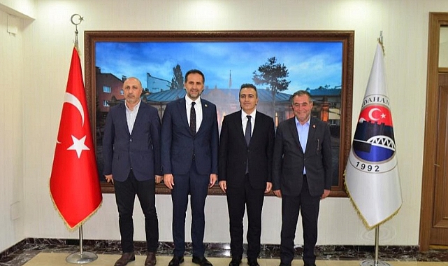  Vekil İncesu’dan Vali Çiçek’e Hayırlı Olsun Ziyareti