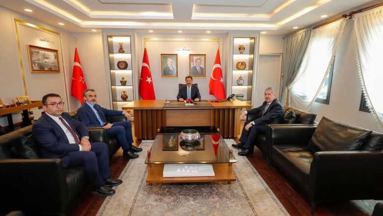  Gürcan’dan Hatay Valisi Masatlı’ya Ziyaret