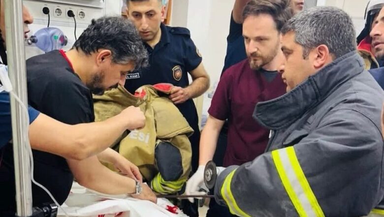  İtfaiye Ekiplerinden Hastanede Hayat Kurtaran Müdahale