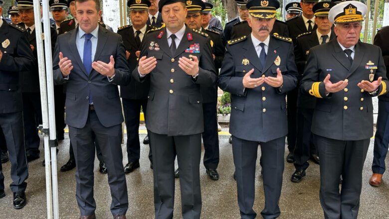  Türk Polis Teşkilatı’nın 180. Yılında Yalova’da Şehitlere Vefa