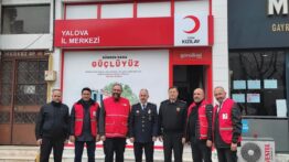 Yalova Kızılay Başkanlığı’ndan Polis Haftası’na Gönülden Destek