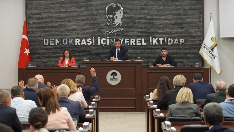  ŞEHİTKAMİL BELEDİYESİ TEMMUZ AYI MECLİS TOPLANTISI YAPILDI