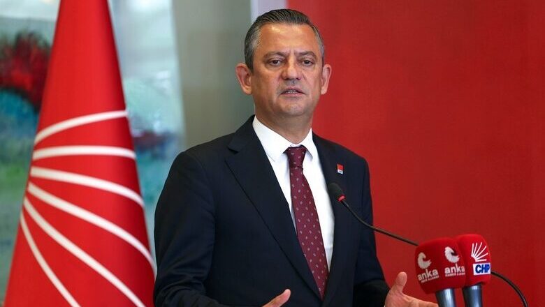  CHP Lideri Özgür Özel Hakkında Soruşturma Başlatıldı