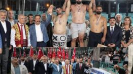 Yayladağı’nda Aba Güreşi Coşkusu