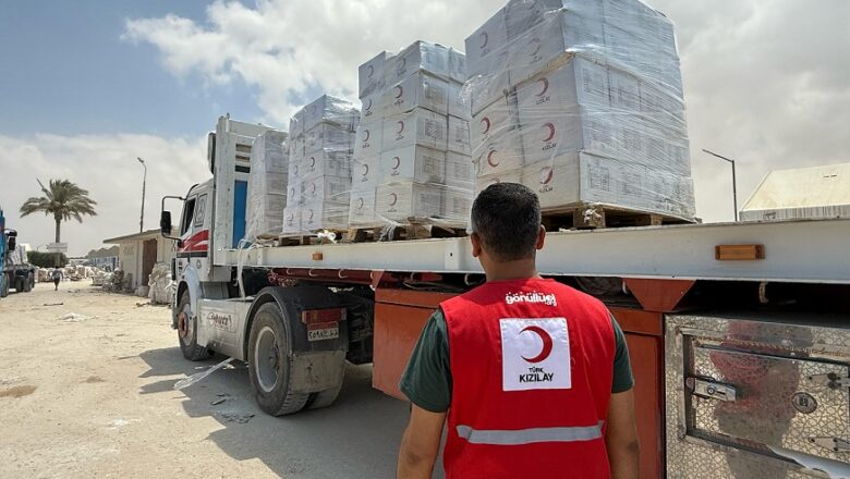  Türk Kızılay, Gazze’ye 3 Bin Ton Yardım Gönderdi