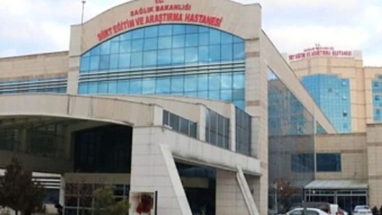  Siirt’te sağlık hizmetlerinde kriz kapıda Peş Peşe Şok İstifalar