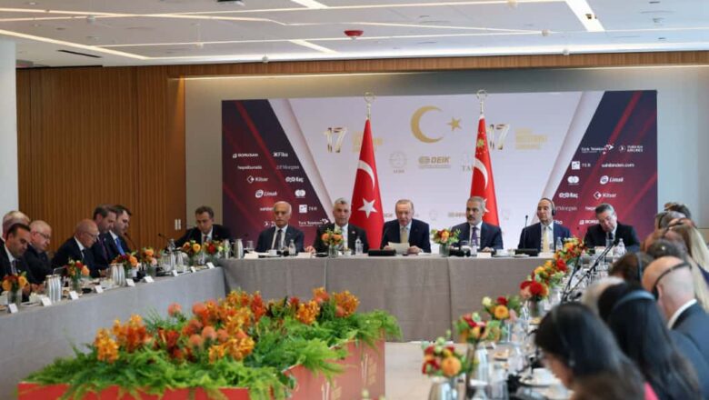  Cumhurbaşkanı Erdoğan New York’ta Türk Yatırım Konferansı’na Katıldı