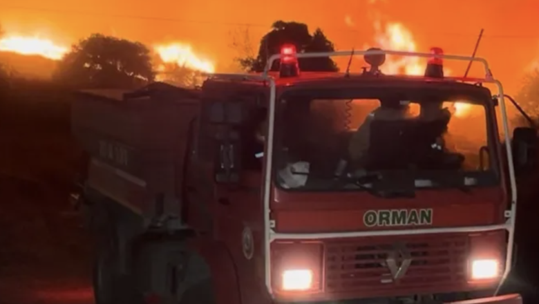  Bursa Karacabey’de Orman Yangını 14 Saatte Söndürüldü