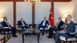 Bakan Hakan Fidan, Haşdi Şabi Komisyonu Başkanı Falih El-Feyyad İle Görüştü