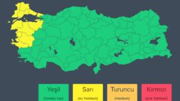 İçişleri Bakanlığı’ndan Marmara ve Ege İçin Kuvvetli Yağış Uyarısı
