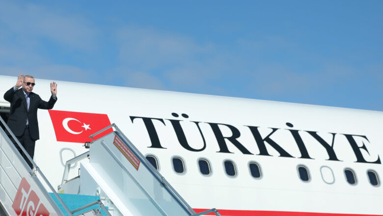  Cumhurbaşkanı Erdoğan, ‘Barış İçin Şarm El-Şeyh Zirvesi’ne Katılmak Üzere Mısır’a Gitti