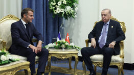 Cumhurbaşkanı Erdoğan, Şarm El Şeyh’te Macron İle Görüştü