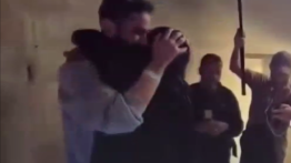 Gazze’de Serbest Bırakılan Filistinli Gazeteci Ailesiyle Buluştu