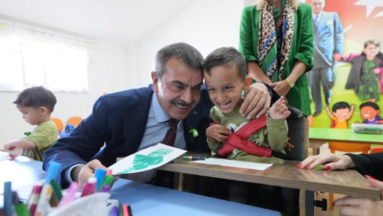  Bakanlar Tekin ve Yumaklı, Serebral Palsi Farkındalık Günü’nde Öğrencilerle Buluştu