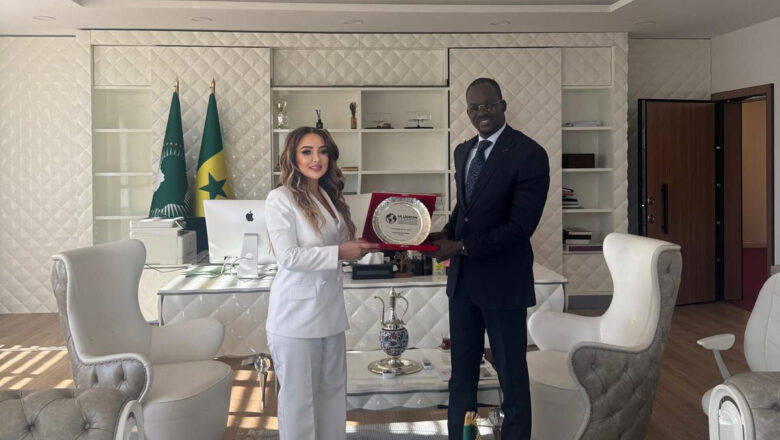  ULUSKON Başkanı Atasoy, Senegal Büyükelçisi Diop İle Ekonomik İş Birliğini Görüştü