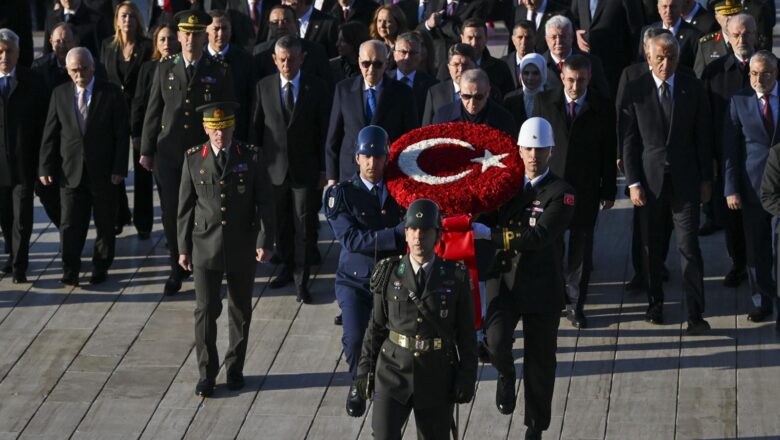  Atatürk, Ebediyete İntikalinin 87. Yıl Dönümünde Anıtkabir’de Törenle Anıldı