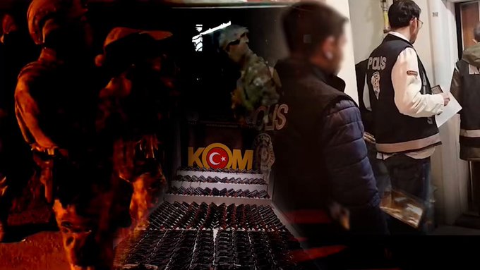  41 İlde Silah Kaçakçılığı Operasyonu: 135 Şüpheli Yakalandı