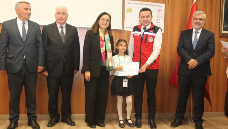  Lider Çocuk Tarım Kampı Yalova’da Tamamlandı