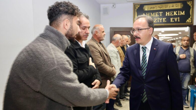  Vali Kızılkaya’dan Milli Sporcu Evin Demirhan Yavuz’un Ailesine Taziye Ziyareti