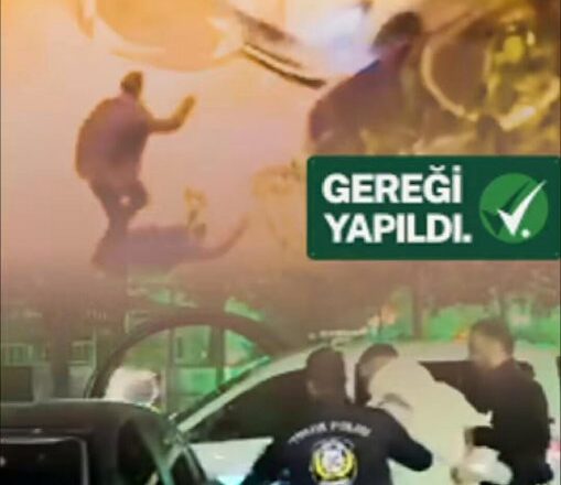 Ankara Keçiören’de Drift Yapan Sürücü Tutuklandı