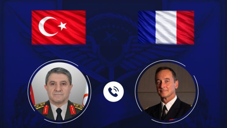  Genelkurmay Başkanı Orgeneral Bayraktaroğlu, Fransız Mevkidaşı ile Görüştü