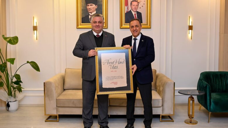  Yalova Belediye Başkanı Mehmet Gürel’den Vali Dr. Ahmet Hamdi Usta’ya Ziyaret