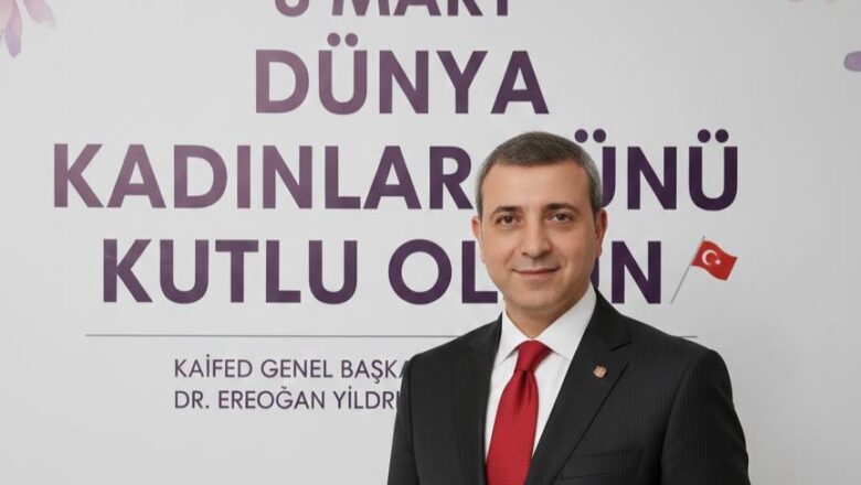  Dr. Erdoğan Yıldırım’dan 8 Mart Dünya Kadınlar Günü Mesajı