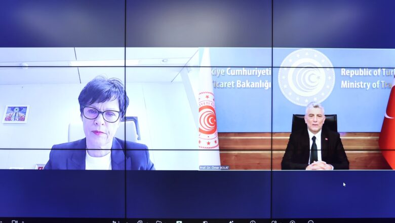 Bakan Bolat, Avrupa Komisyonu Üyeleri ile “Made in EU” ve Gümrük Birliği’ni Görüştü