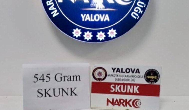  Yalova’da Narkotik Operasyonu: 6 Gözaltı, 1 Tutuklama