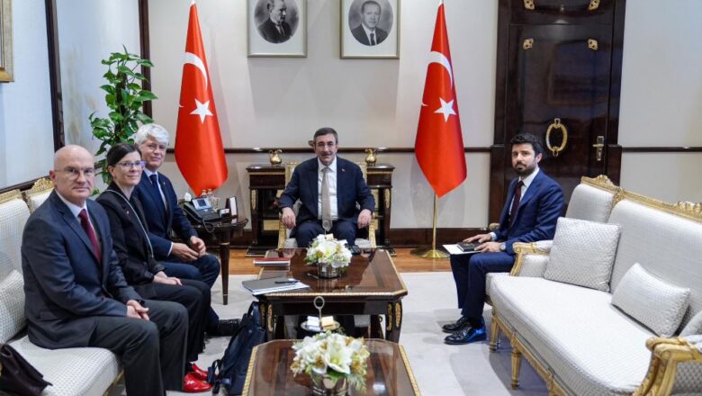  Cevdet Yılmaz, İsviçre Büyükelçisi Scheurer’i Kabul Etti