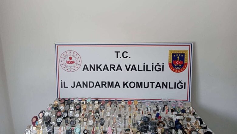  Ankara’da Dev Kaçak Saat Operasyonu: 3 Milyon 200 Bin TL’lik Malzeme Ele Geçirildi