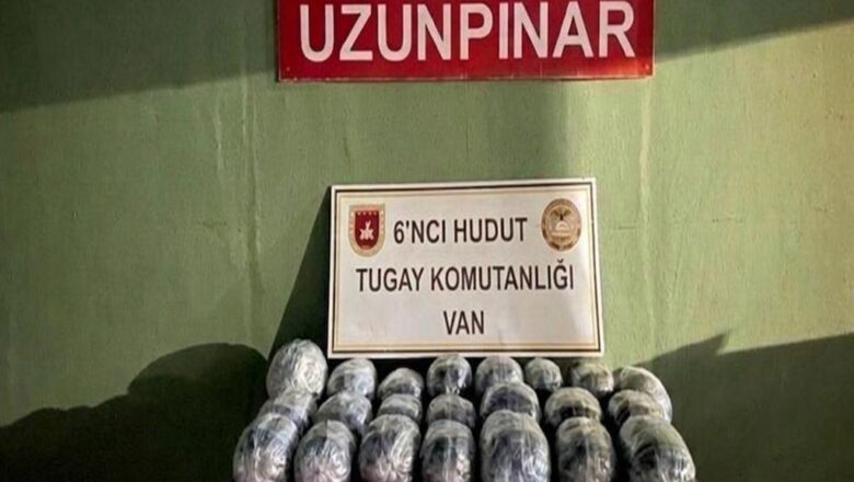  Van ve Hatay Hudut Hattında Uyuşturucu Operasyonu