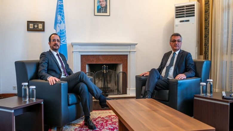  KKTC Cumhurbaşkanı Erhürman ve Rum Lider Hristodulidis Ara Bölgede Bir Araya Gelecek