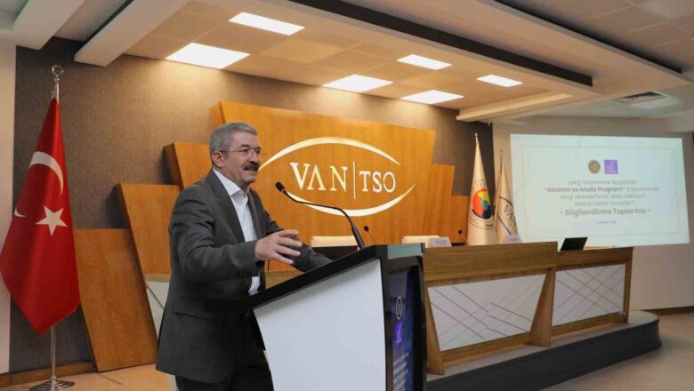  Van TSO’da “Gözetim ve Analiz Programı” toplantısı düzenlendi