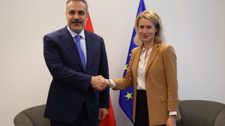  Dışişleri Bakanı Hakan Fidan, AB Yüksek Temsilcisi Kallas ile Görüştü
