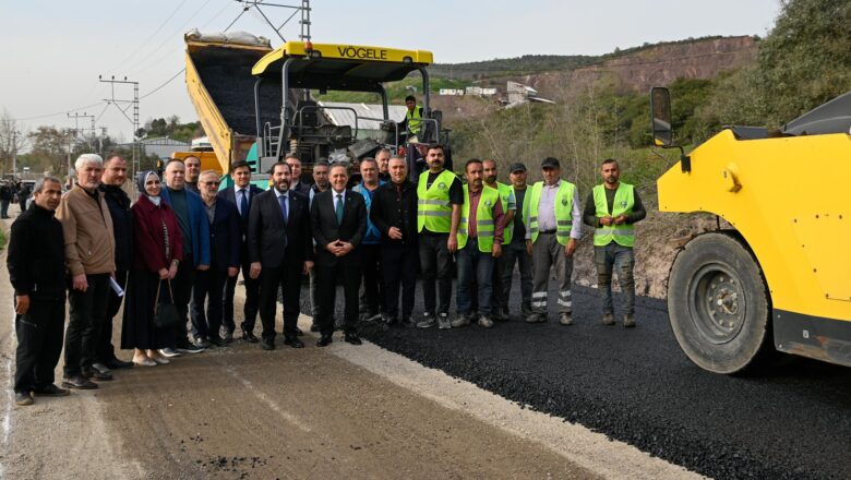  Yalova Taşköprü Kılıç Yolundaki Çalışmalar İncelendi