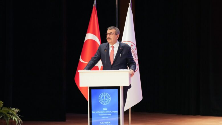  Bakan Tekin Duyurdu: Özel Eğitimde Dijital Dönem “ÖZDE” ile Başlıyor