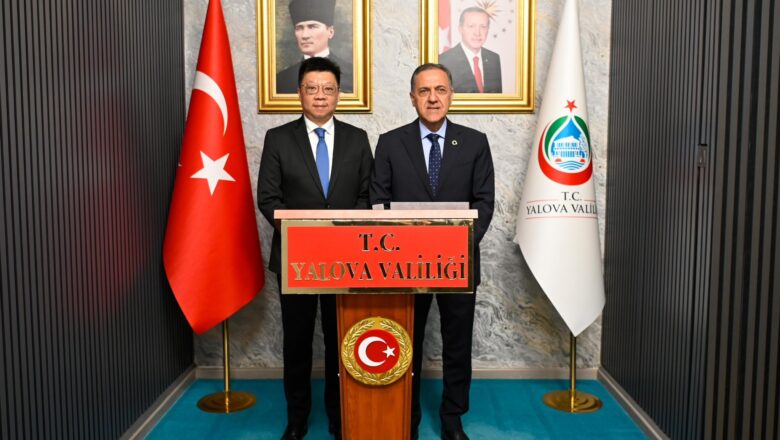  Yalova Valiliğinde Diplomatik Görüşme Gerçekleşti