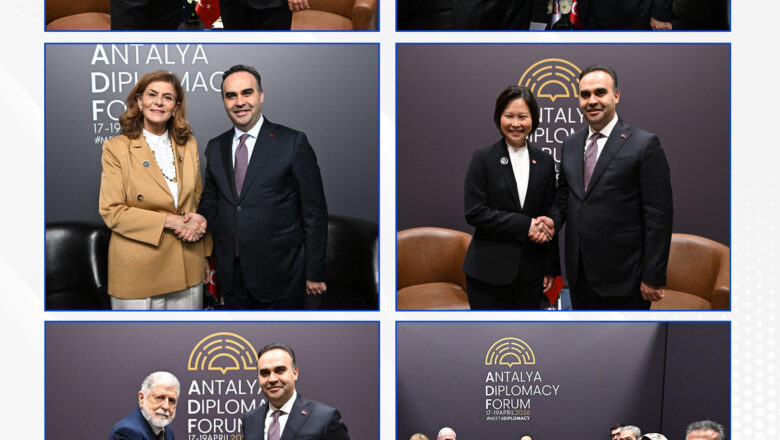  Bakan Kacır, Antalya Diplomasi Forumu’nda Diploması Trafiğini Sürdürüyor: Sanayi ve Teknolojide Küresel İş Birliği Mesajı