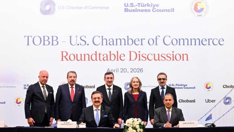  TOBB Ve ABD Ticaret Odası Toplantısı Yapıldı