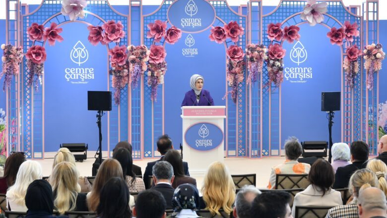  Emine Erdoğan’dan Cemre Çarşısı Açılışında Dayanışma ve Aile Vurgusu