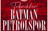 Cumhurbaşkanı Erdoğan’dan Batman Petrolspor’a Tebrik Mesajı