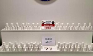 Yalova’da Uyuşturucu Operasyonu: 10 Bin 230 Adet Hap Ele Geçirildi