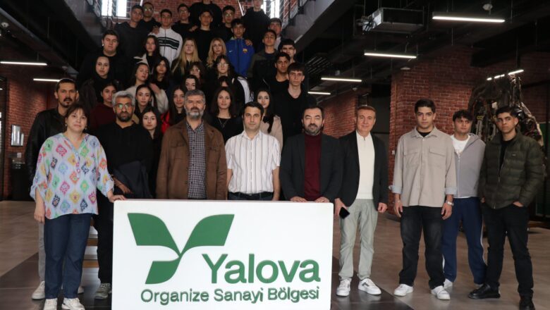  Adnan Menderes Lisesi Öğrencileri Yalova OSB’de