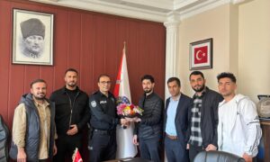 Yalova Termal Yurdundan İlçe Emniyete Ziyaret
