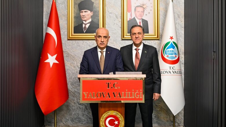  Prof. Dr. Vahit Kirişçi’den Yalova Valiliğine Ziyaret