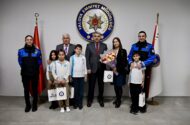 Yalova’da Öğrencilerden Emniyet Müdürü Delen’e Ziyaret
