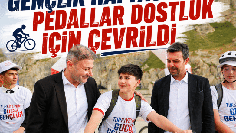  Gençlik Haftası’nda Pedallar Dostluk İçin Çevrildi