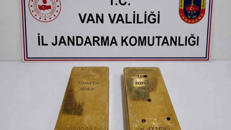  Van’da 13,6 Milyon TL Değerinde Külçe Altın Ele Geçirildi