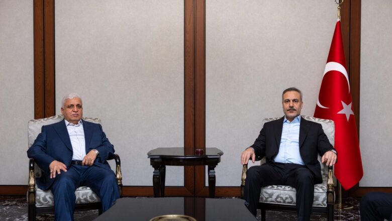  Dışişleri Bakanı Hakan Fidan, Haşdi Şabi Komisyonu Başkanı Falih el-Feyyad ile Görüştü